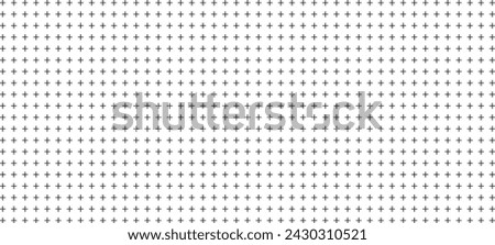 cross sign pattern with plus. cross and plus design for pattern and background. seamless pattern with plus sign. symbol decoration illustration. Geometric plus  grid pattern 