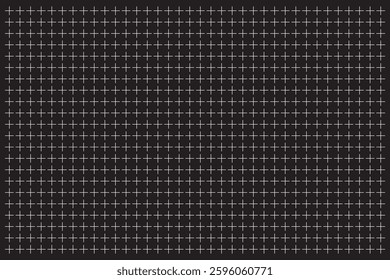 Cross sign pattern with Variety Design. Cross and plus design for pattern and background. seamless pattern with plus sign. symbol decoration illustration. Geometric plus grid pattern. EPS 10