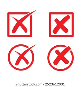 Cross signs not approved sign set of crosses