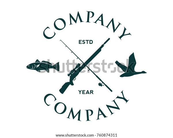 Download Cross Sniper Rifles Fishing Rod Flying Stock Vector ...