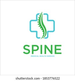 cross spine health logo designs simple for medical service