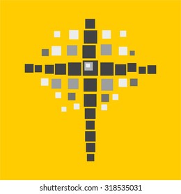 Cross of squares