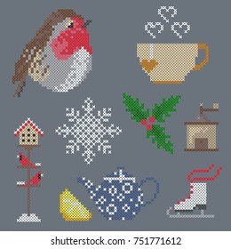 cross stitch christmas