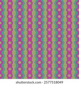 cross stitch embroidery needle work abstract artwork seamless geometric pattern printed background fabric wallpaper hand drawn line

