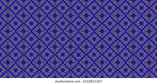 Cross Stitch. Ethnic patterns seamless. Design for Clothing, fabric, batik, Knitwear, Embroidery, Ikkat, Geometric Pixel pattern. Traditional Design seamless background for print on fabric. Vector art