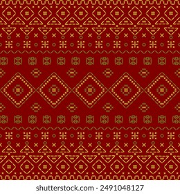 cross stitch red pattern  needlework abstract seamless geometric graphic watercolor pastel print pattern artwork graphic vector ethnic simple template wallpaper  

