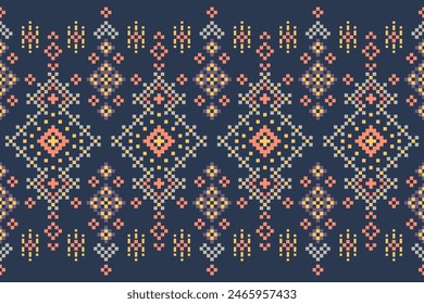 Motif ethnique traditionnel de couture, arrière-plan cachemire, Aztèque, africain, indonésien, indien, motif harmonieux de tissu imprimé, robe, tapis, rideau, sarong, vêtements, nappe.