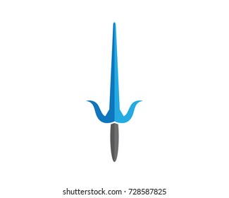 Cross swords icon flat. Simple vector symbol and bonus icon