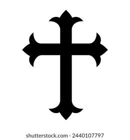 cross symbol, christian crosses icon