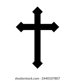 cross symbol, christian crosses icon