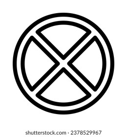 cross symbol icon vector illustration