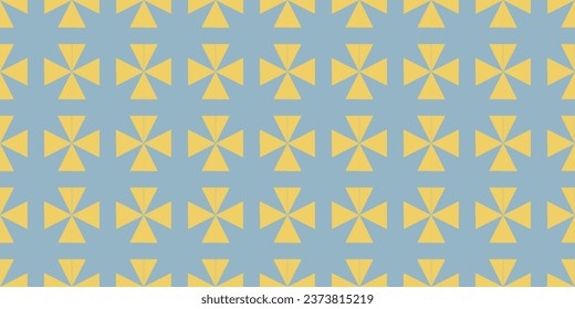 cross symbol pattern seamless fabric