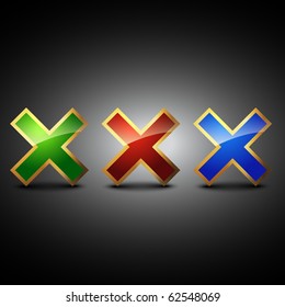 cross symbol vector shape illustration