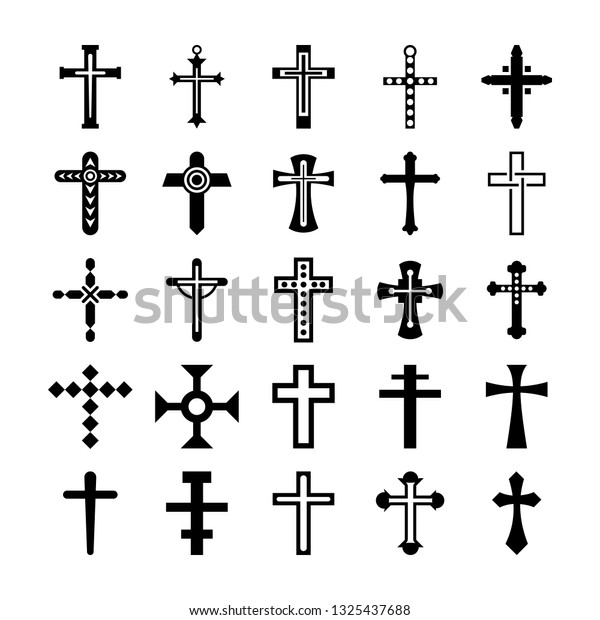 list of symbol glyphs cross