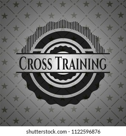 Cross Training dark emblem. Retro