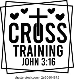 Cross training  , Jesus design