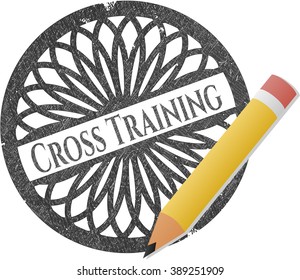 Cross Training pencil draw