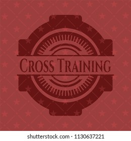 Cross Training retro red emblem