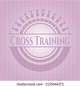 Cross Training vintage pink emblem