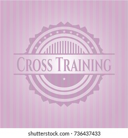 Cross Training vintage pink emblem