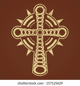 Cross. Vector