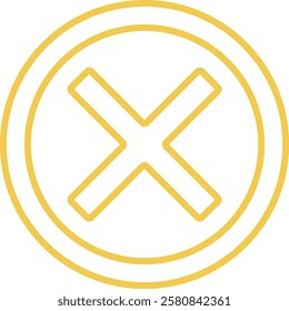 Cross vector icon. Can be used for printing, mobile and web applications.