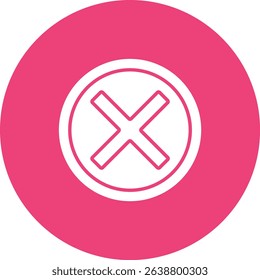 Cross vector icon. Can be used for printing, mobile and web applications.