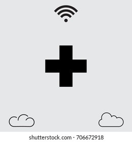 Cross vector illustration