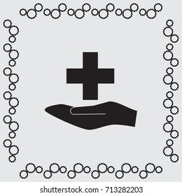 Cross vector illustration
