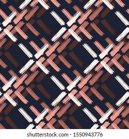 Cross. Vector illustration of seamless pattern.
