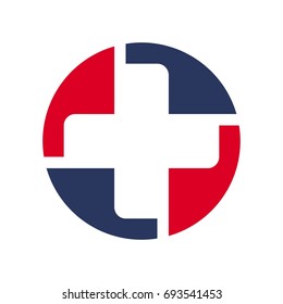 cross vector logo.