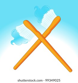 Cross Vector Toothbrush