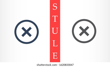 Cross vector,Close icon ilustration - vector.Vector illustration of pharmacy cross icon on white background.plus icon design template. Trendy style, vector eps 10