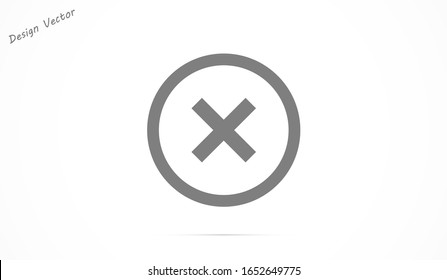 Cross vector,Close icon ilustration - vector.Vector illustration of pharmacy cross icon on white background.plus icon design template. Trendy style, vector eps 10