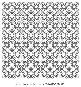 Cross X abstract pattern vector design