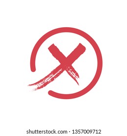 Cross X check icon