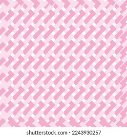 cross zig zag pink net pattern with white background, seamless pattern design for print or background