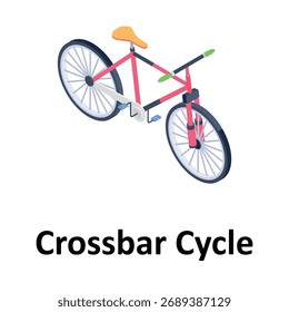 Crossbar Cycle Vector icon which can easily modify or edit
