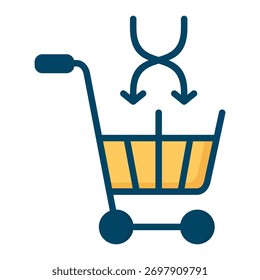 Crossborder Selling Icon Element For Design