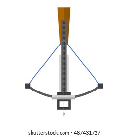 Crossbow arbalest vector illustration
