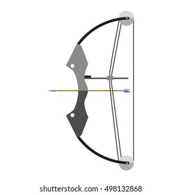 Crossbow arbalest vector illustration