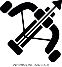 Ballesta Nueva Vector de diseño de iconos creativos