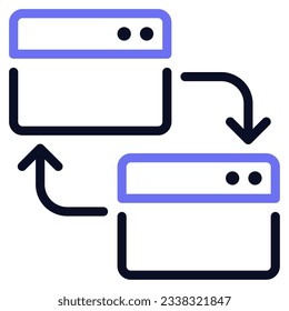 Cross-Browser Compatibility Icon can be used for web, mobile app, infographic, etc