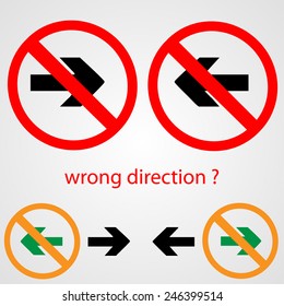crossed arrows sign set. vector illustration