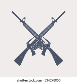 Crossed Guns Images Stock Photos Vectors Shutterstock