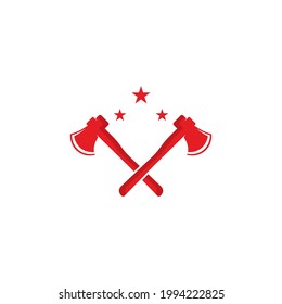 diseño de iconos vectoriales del logotipo de los ejes cruzados 
