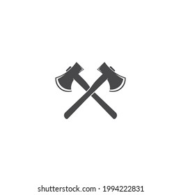 diseño de iconos vectoriales del logotipo de los ejes cruzados 