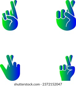
Crossed Fingers Icons

Embrace the universal gesture of hope and good fortune with these icons. These icons depict hands with crossed fingers, symbolizing luck and positive wishes.  svg