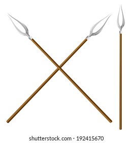 Crossed forks