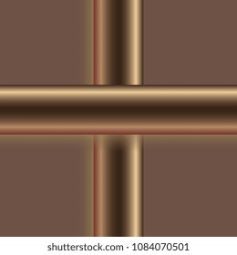 crossed gradient bands